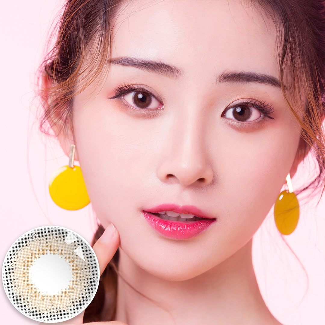MerryDolly炫彩棕#483—健康抛182元/副 软性亲水接触镜
