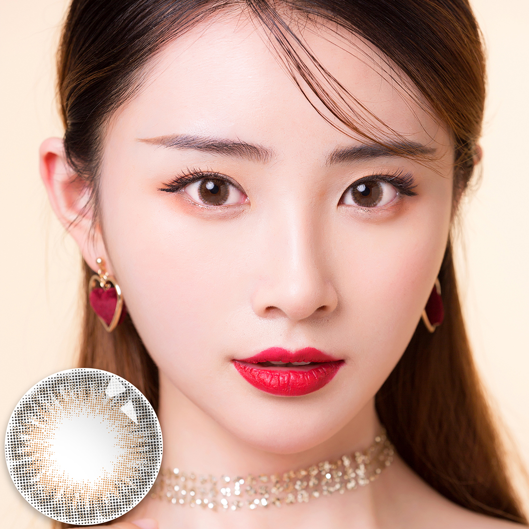 MerryDolly蜜糖棕#473—健康抛182元/副 软性亲水接触镜