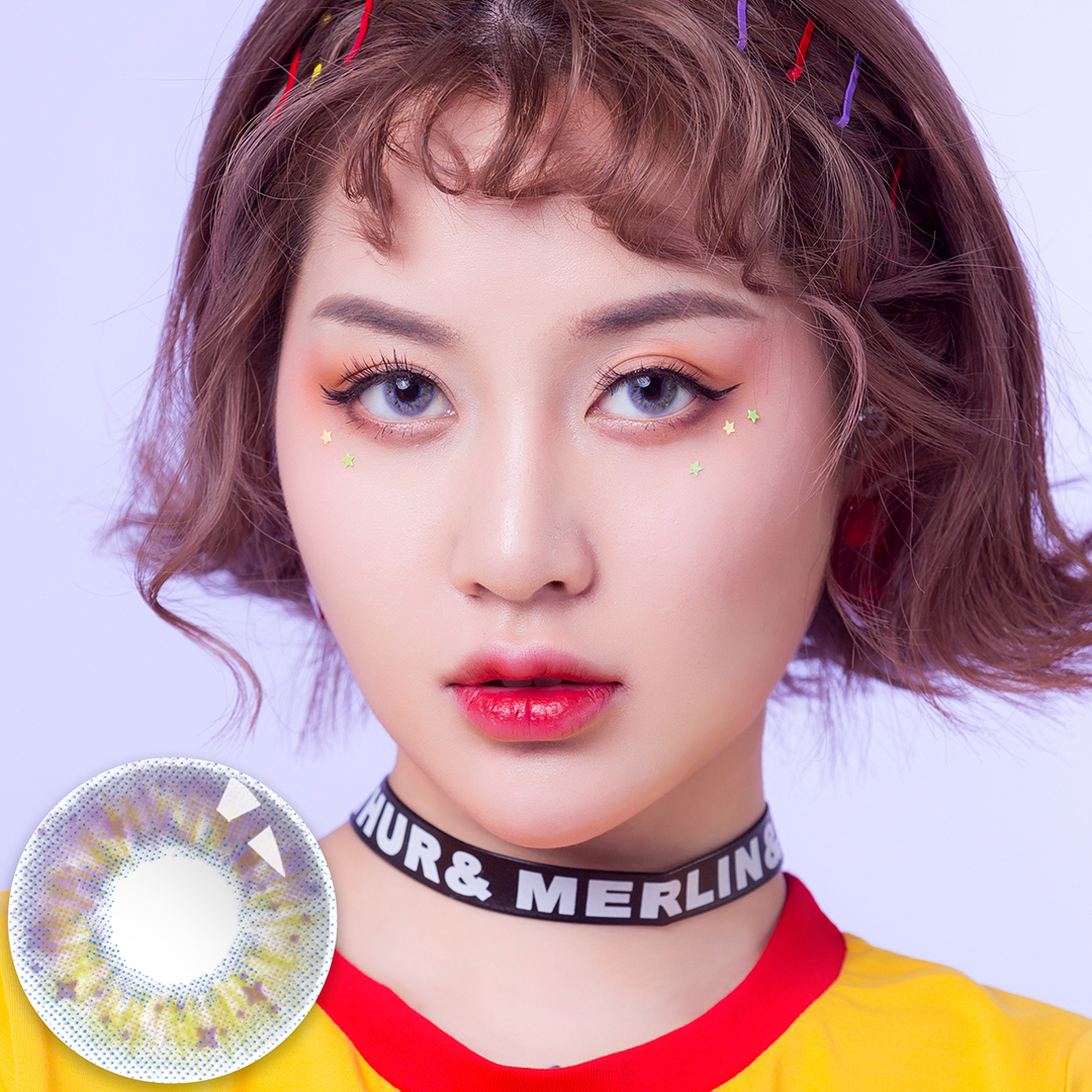 MerryDolly星轨紫#446—健康抛182元/副 软性亲水接触镜