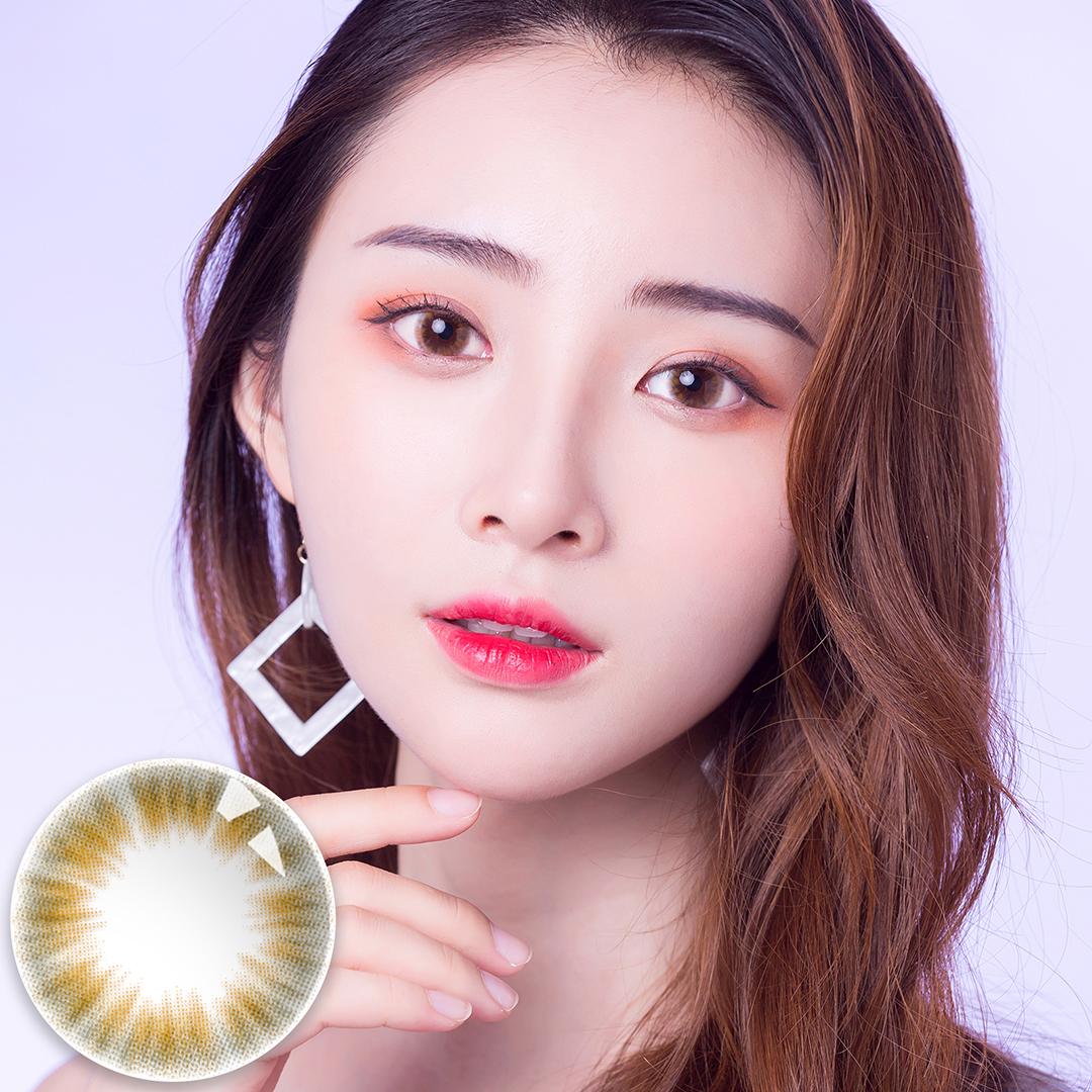 MerryDolly谜瞳棕#513—健康抛182元/副 软性亲水接触镜