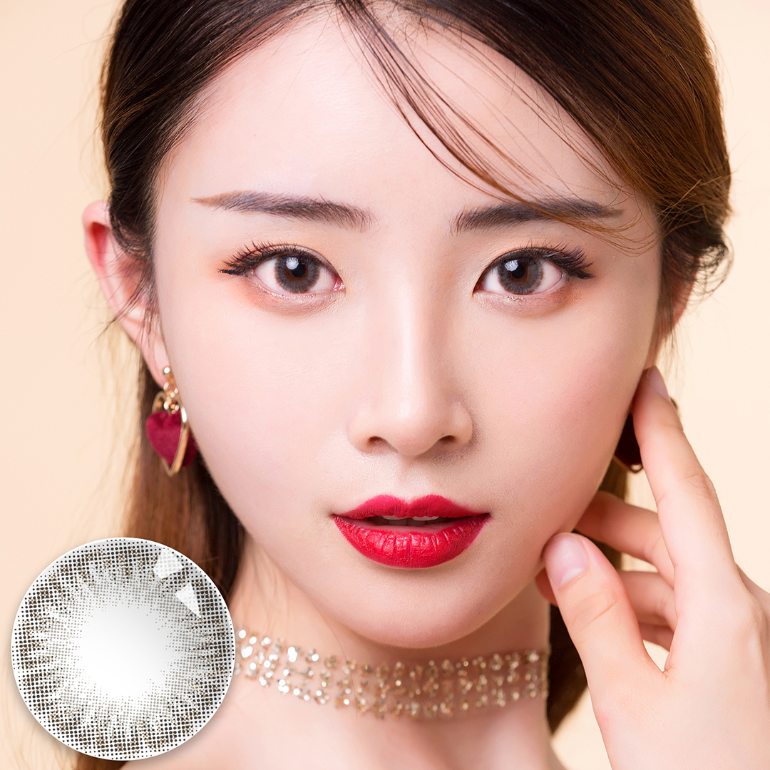 MerryDolly蜜糖灰#474—健康抛182元/副 软性亲水接触镜