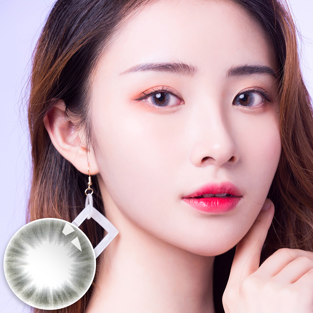 MerryDolly谜瞳灰#514—健康抛182元/副 软性亲水接触镜