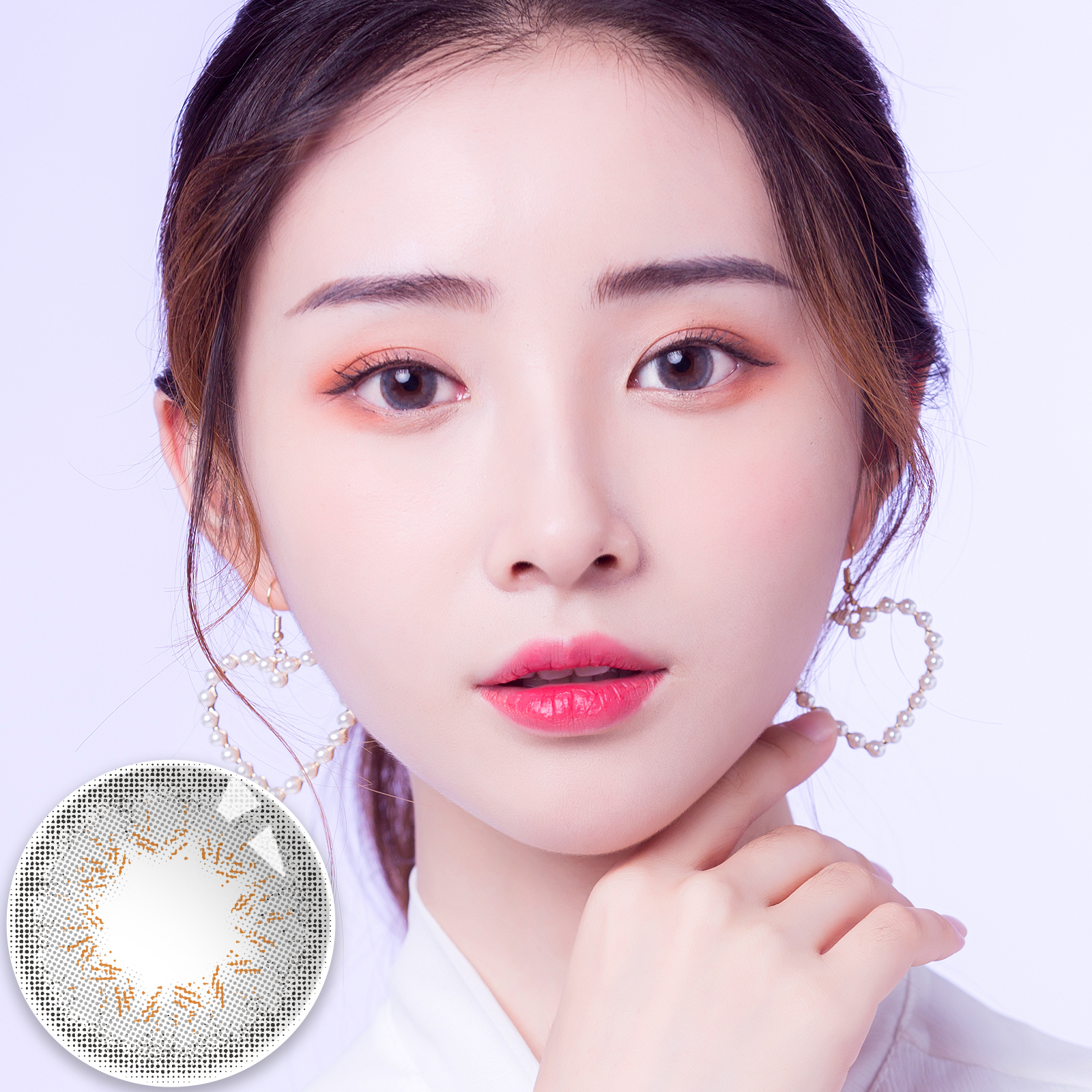 MerryDolly绮丽灰#394—健康抛182元/副 软性亲水接触镜