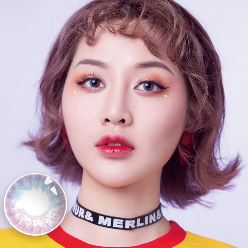 MerryDolly异想紫#436—健康抛182元/副 软性亲水接触镜