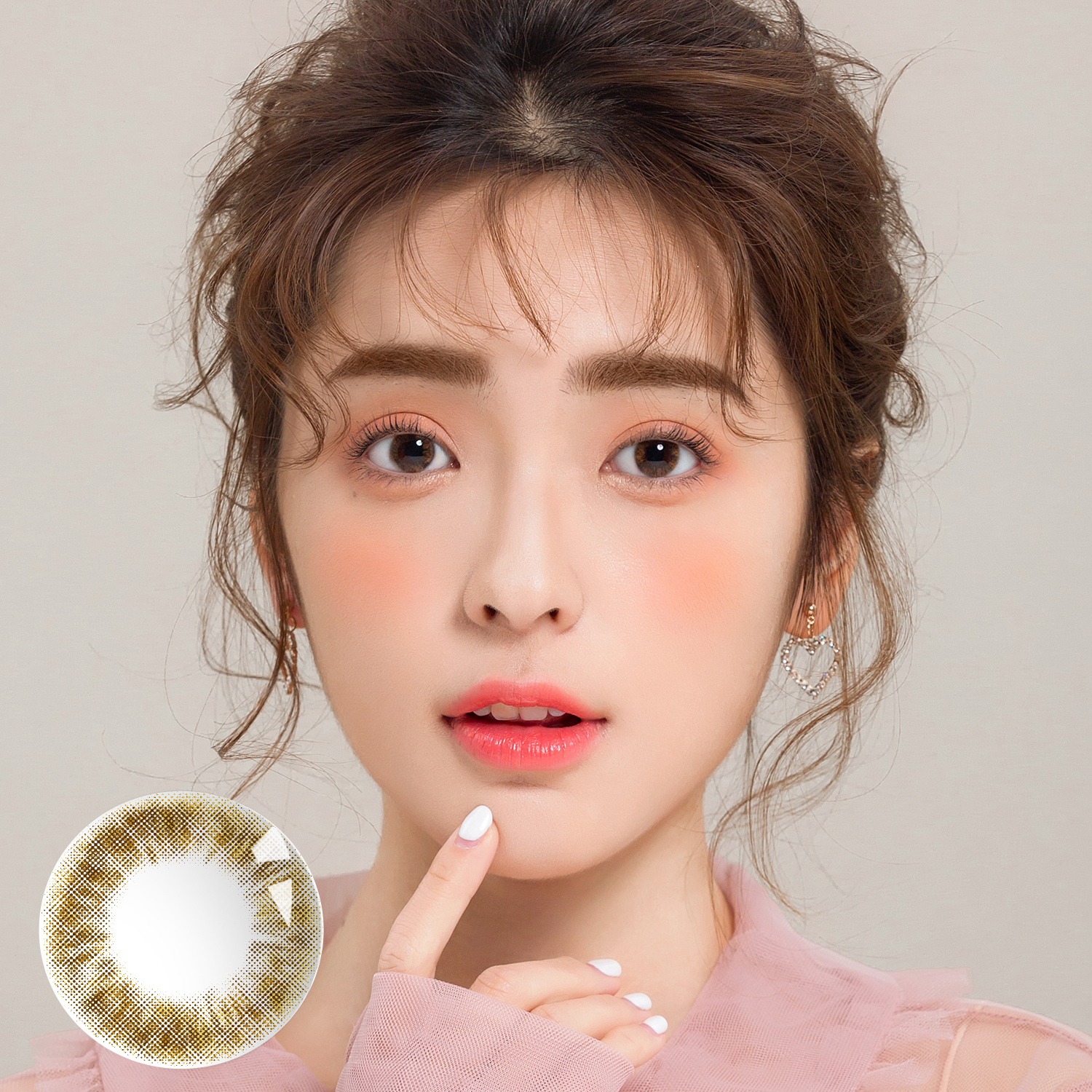 MerryDolly黑天鹅棕#553—健康抛182元/副 软性亲水接触镜